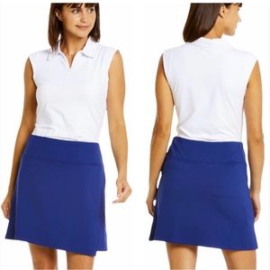 Ibkul Essential Knit Pull-on Faux Wrap Skort